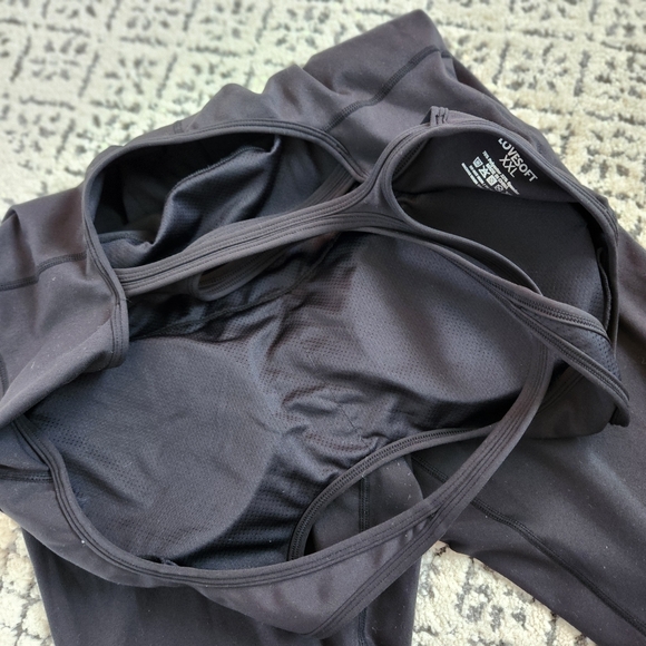 Lovesoft Yoga Workout Backless Bodysuit Dance Unitard Jumpsuit Gym Black XXL - Picture 10 of 13